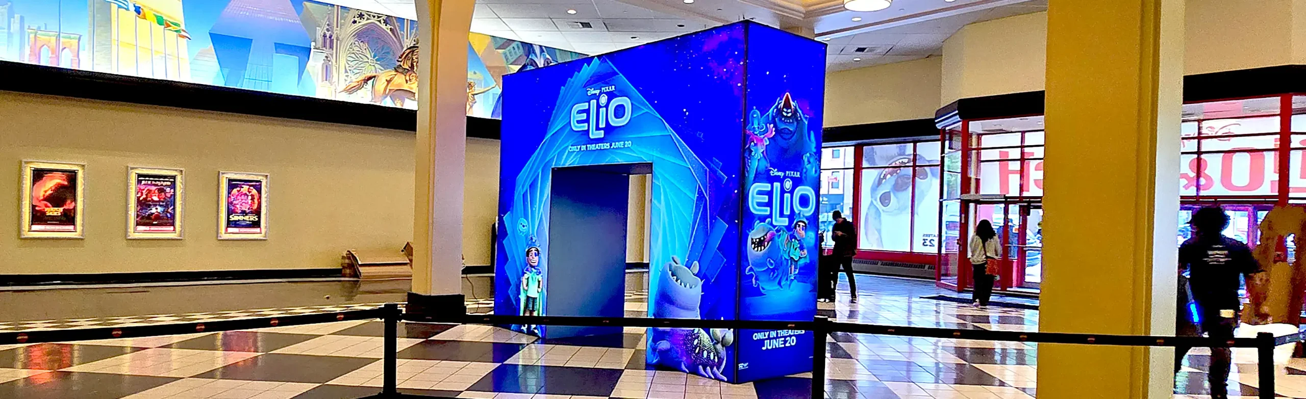 Environmental wall graphics and surface covering