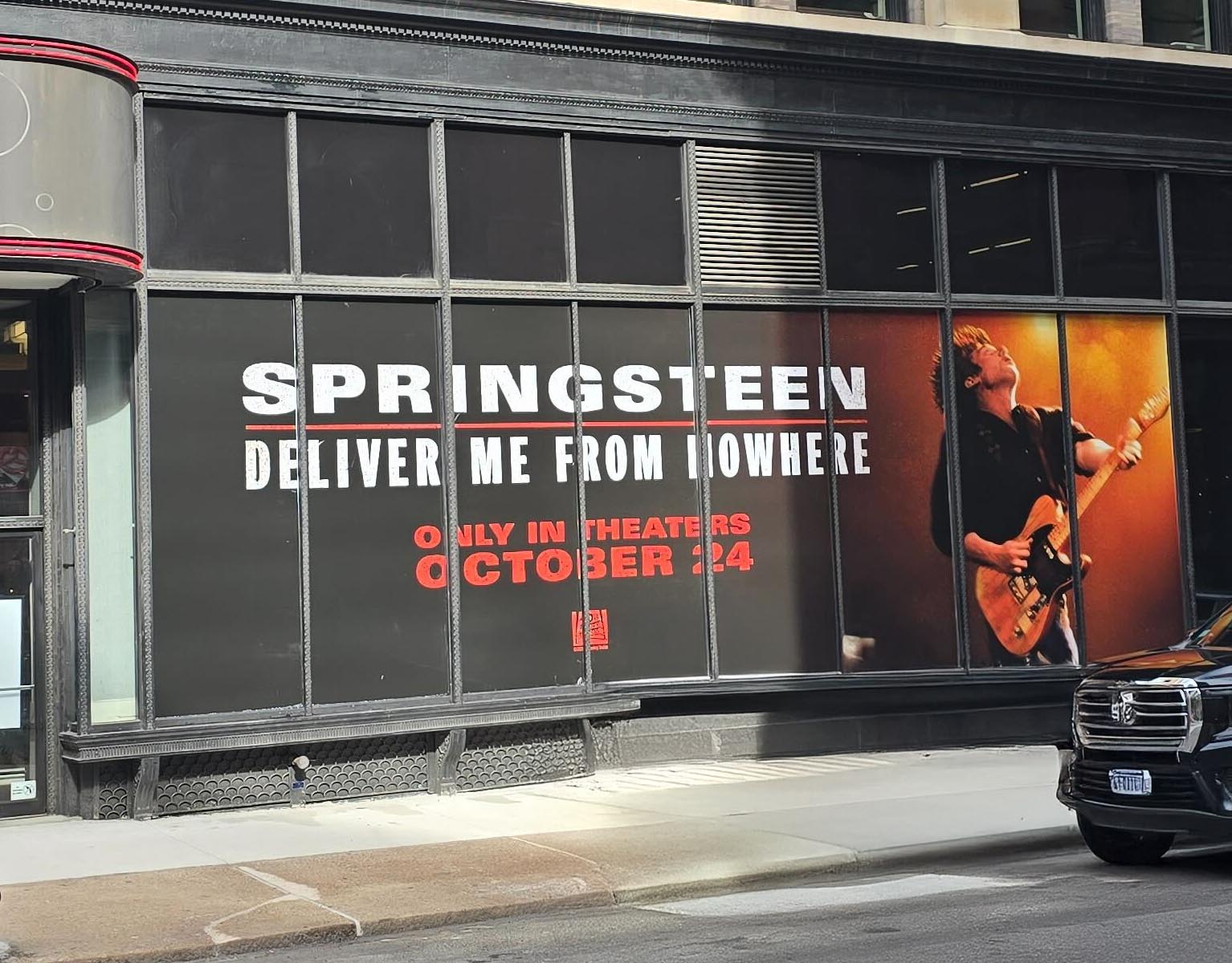 Custom window film and perforated window graphics