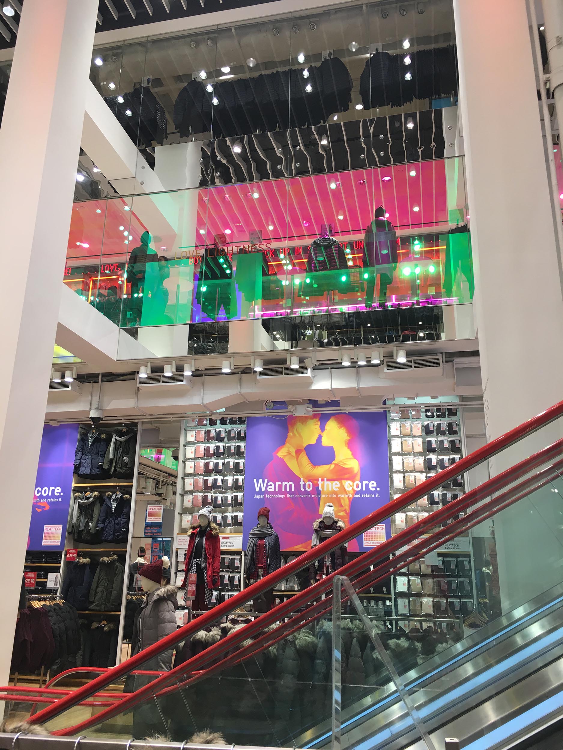 Interior environmental graphics produced for a commercial building