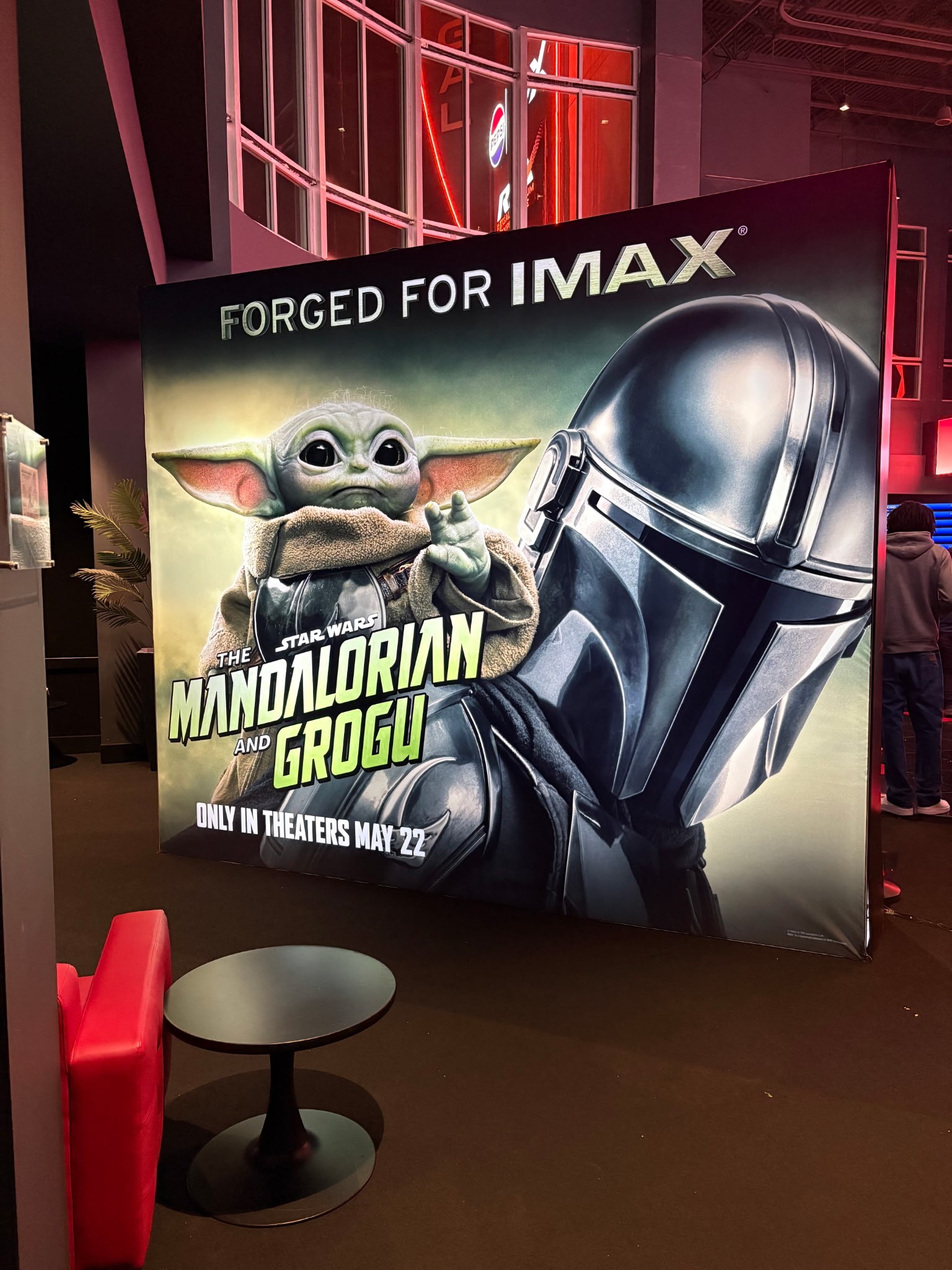 Large format event display and premium printed graphics produced by Lux Graphic Imaging